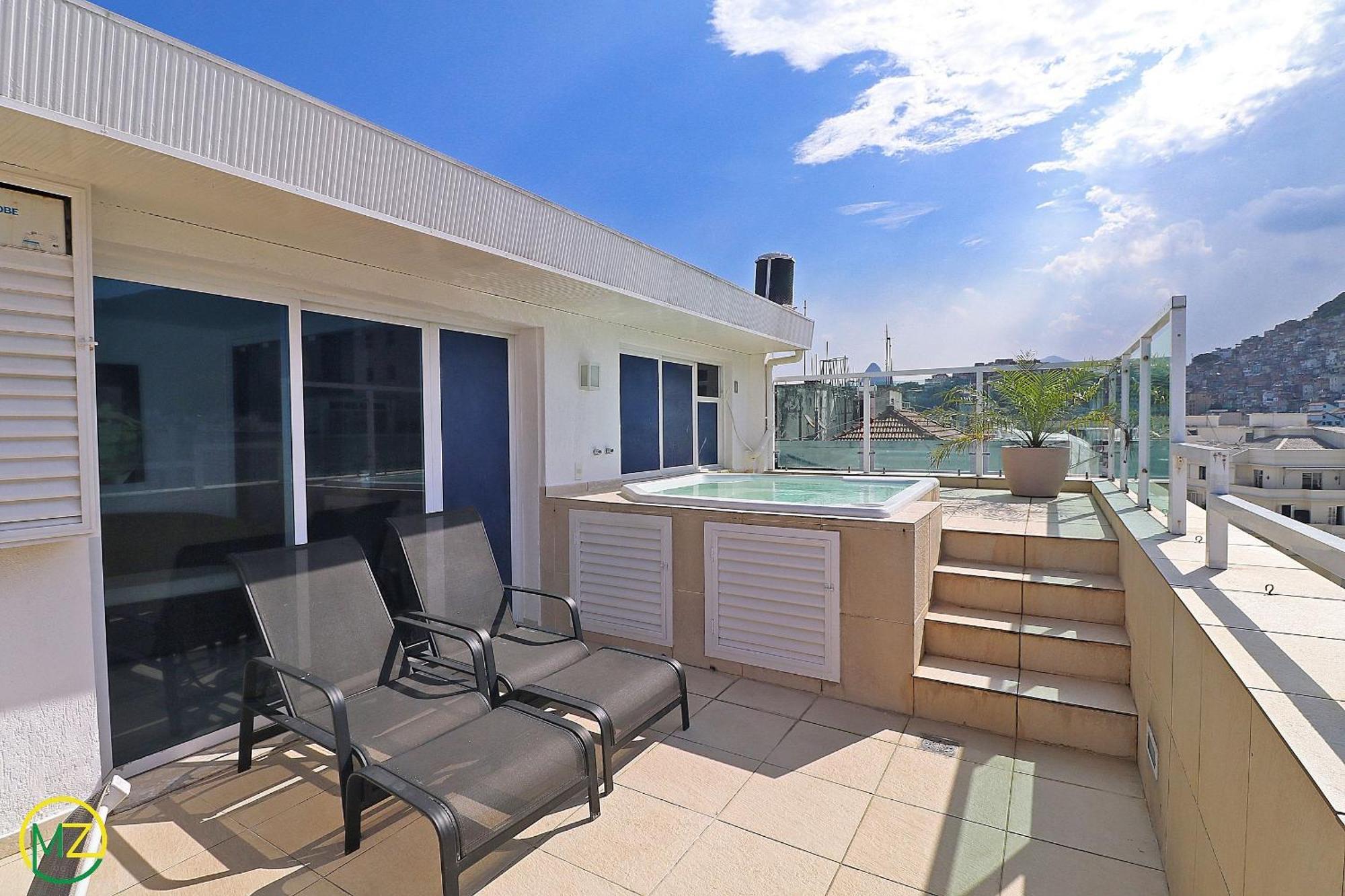 Magnifica Cobertura Duplex Com Jacuzzi E Vista Mar Rio de Janeiro